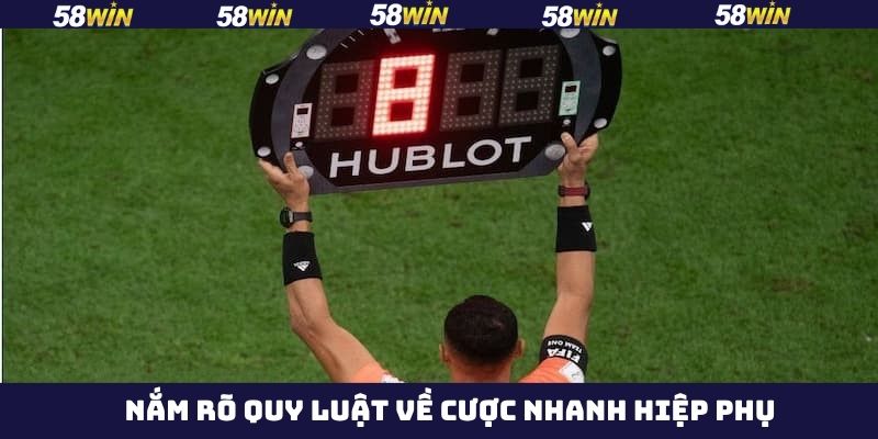 Cá Cược Nhanh Hiệp Phụ - Cùng 58Win Trải Nghiệm Cá Cược Cực Đã 3 Các nguyên tắc không hợp lệ khi cá cược