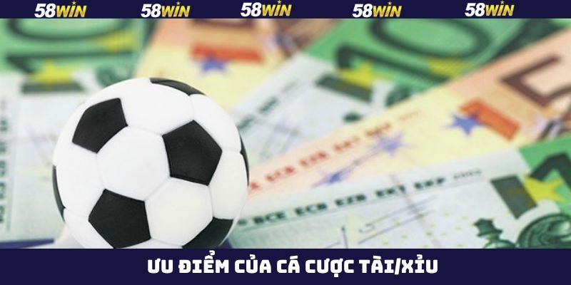 Cược Tài/Xỉu - Kèo Cá Độ Thể Thao Ăn Khách Hàng Đầu Tại 58Win 3 Tổng hợp các lý do nên lựa chọn chơi kèo tài xỉu tại 58Win